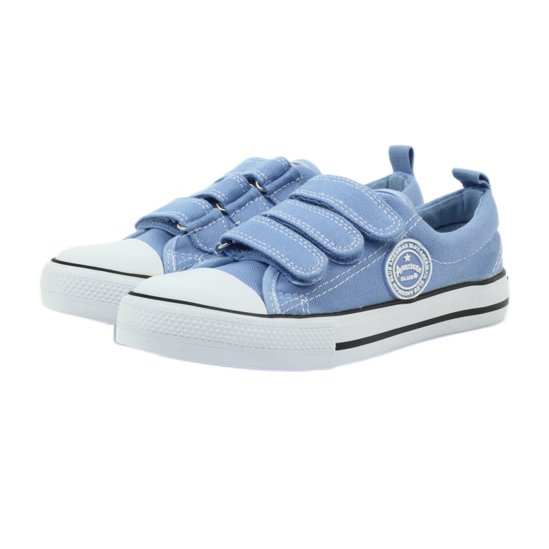 American Club Amerikanische Turnschuhe blaue Turnschuhe 3