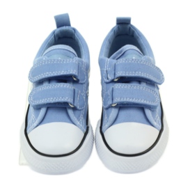 American Club blaue Turnschuhe Kinderturnschuhe 4
