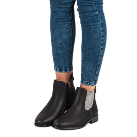 Vinceza Elegante Jodhpurstiefel schwarz 1