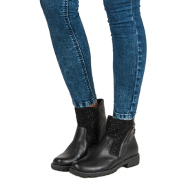 Show It Klassische schwarze Stiefel 1