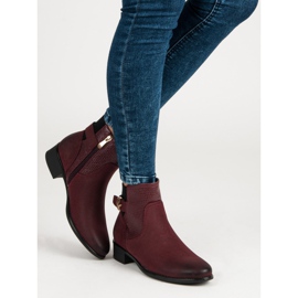 Vinceza Herbststiefel für Damen rot 1