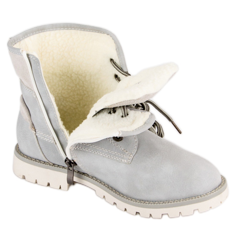 Filippo Grau gebundene Wanderschuhe 2