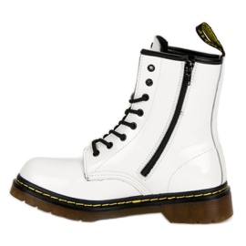 McKey Weiße Kampfstiefel 5