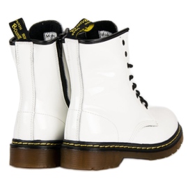 McKey Weiße Kampfstiefel 6