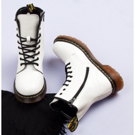 McKey Weiße Kampfstiefel 8