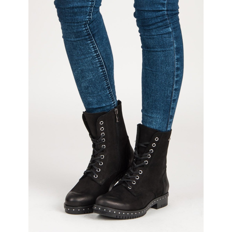 Schwarze Lederarbeiter VINCEZA 1