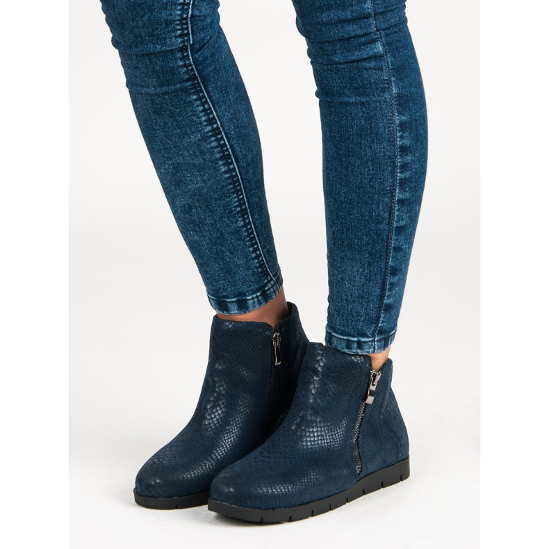 Filippo Stylische Damenstiefel blau 1