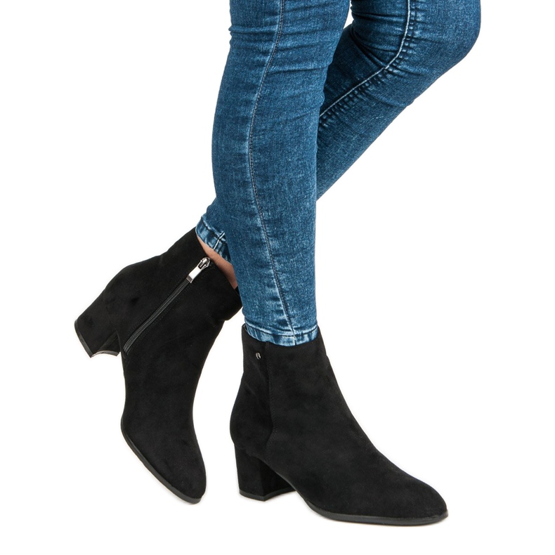 Filippo Damen Wildlederschuhe schwarz 2