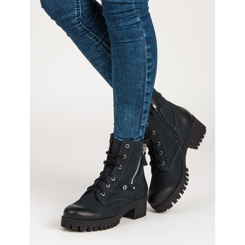 VINCEZA marineblaue Arbeiter 2