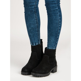 Filippo Schwarze Stiefel mit hohen Absätzen 1