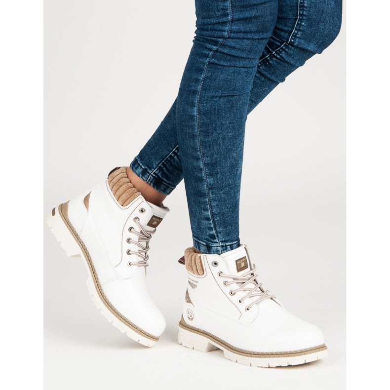 McKey Weiße Wanderschuhe für Damen 2