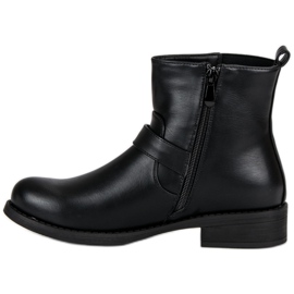 Schwarze Arbeitsstiefel 1