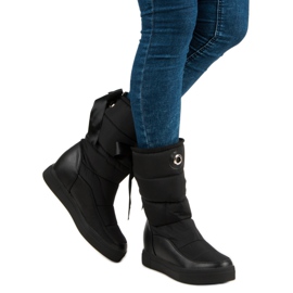 Seastar Modische schwarze Schneestiefel 2