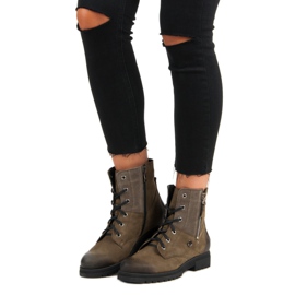 Stilvolle Khaki VINCEZA Arbeiter grün 2