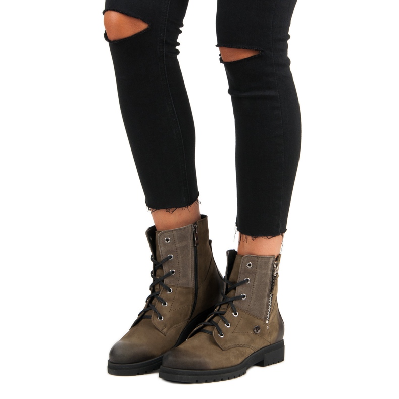 Stilvolle Khaki VINCEZA Arbeiter grün 2