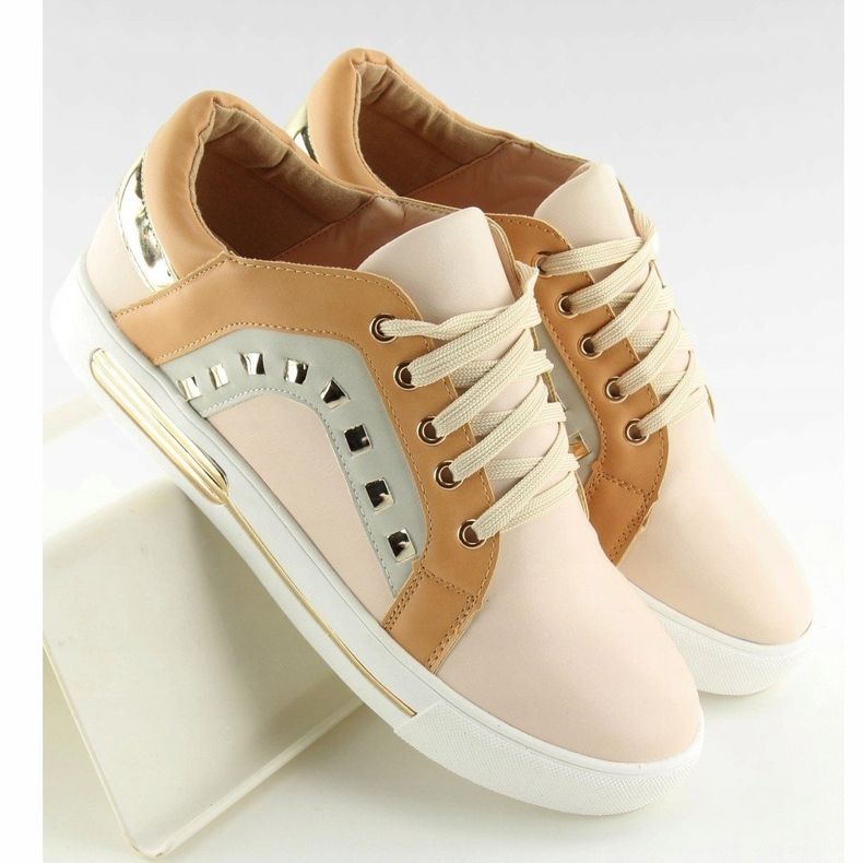 Sneaker BH-115 Camel für Damen beige mehrfarbig 1