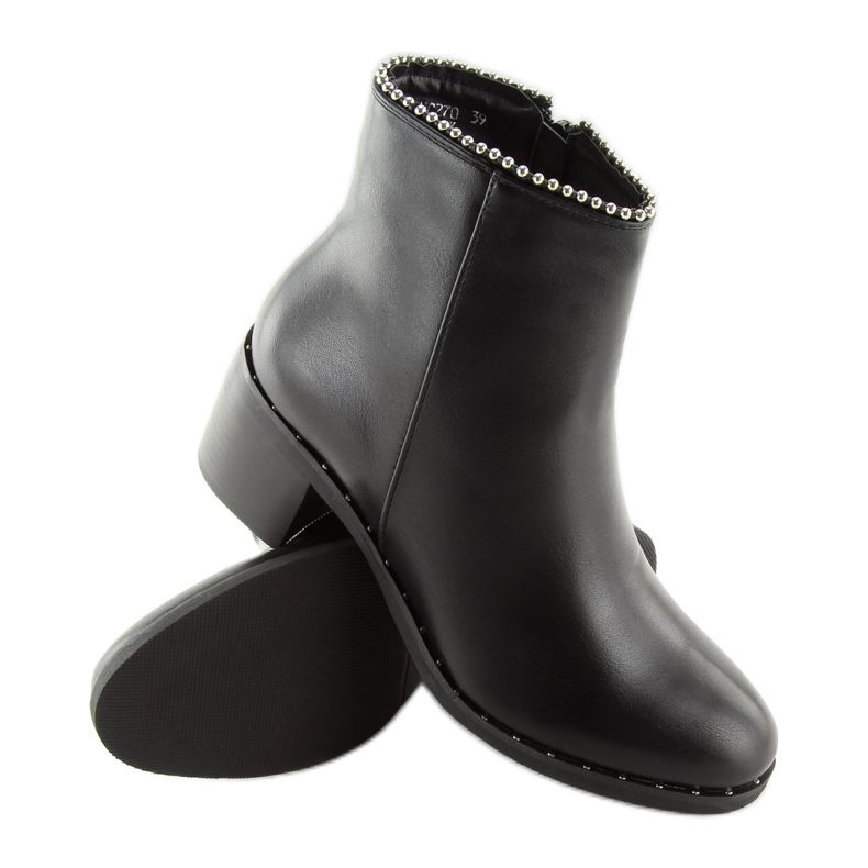 Schwarze Stiefel für Frauen NC270 Schwarz 1