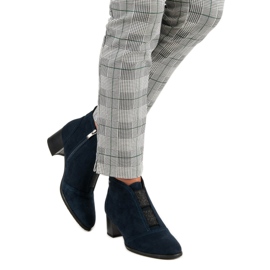 Filippo Stylische marineblaue Stiefel 1