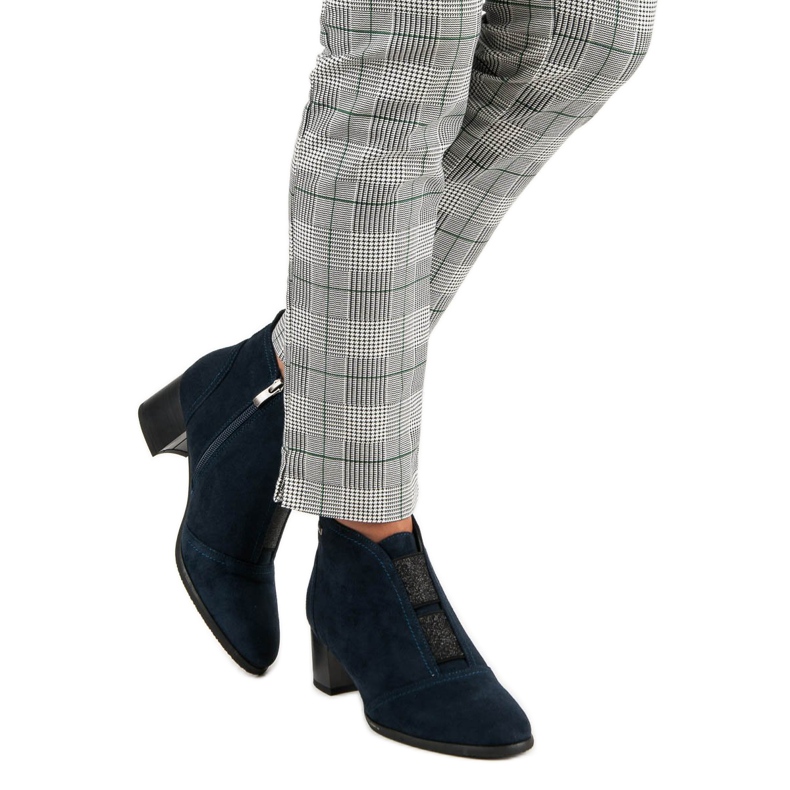 Filippo Stylische marineblaue Stiefel 1