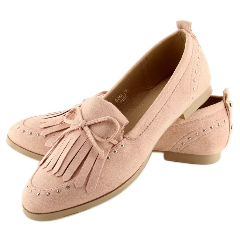 Rosa Damen Slipper G242 Rosa 1