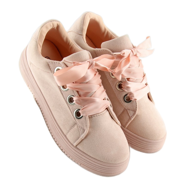 Rosa H99-23 Rosa Sneaker mit Bändern 2