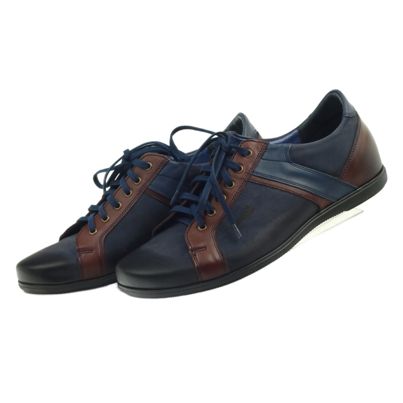Nikopol 1675 marineblaue Sportschuhe navy blau 4