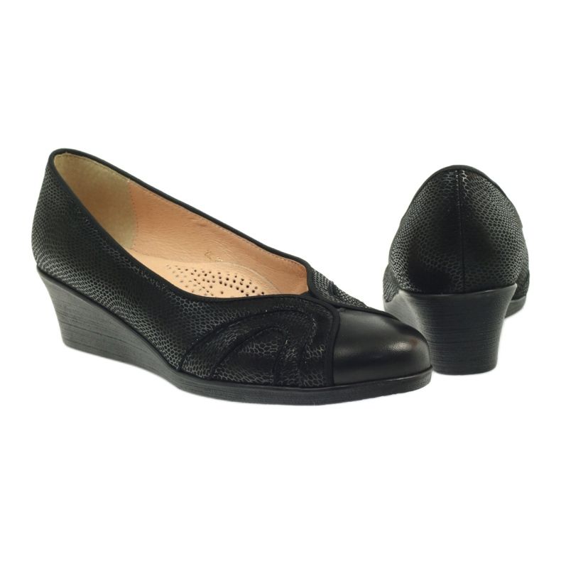 Schwarze Espinto-Wedges 5