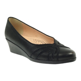 Schwarze Espinto-Wedges 1