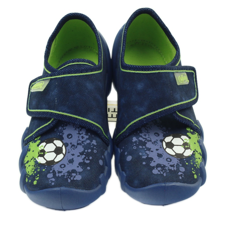 Klettschuhe Fußballer Befado 273x237 grün navy blau 4