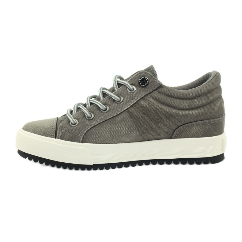 Sneakers mit Keilabsatz Big Star 274500 grau 2
