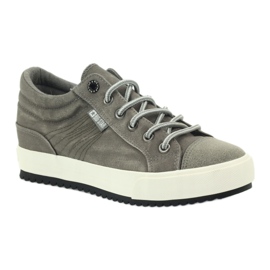 Sneakers mit Keilabsatz Big Star 274500 grau 1