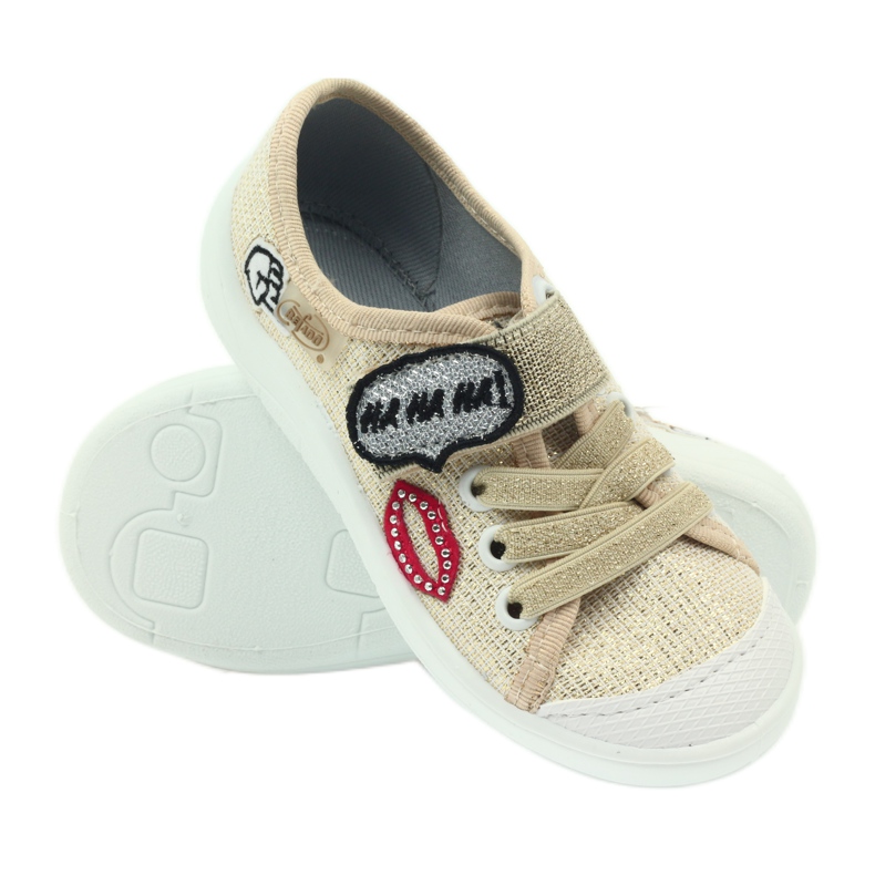 Befado Kinderschuhe, Turnschuhe 251x098 grau gelb rot 3