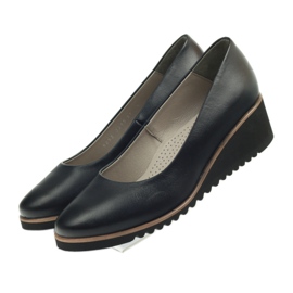 Pumps auf dem Keil Edeo 2280A schwarz 4