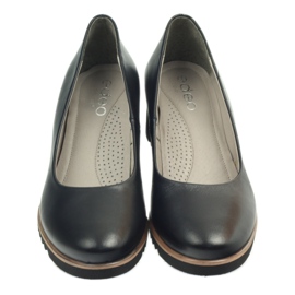 Pumps auf dem Keil Edeo 2280A schwarz 3