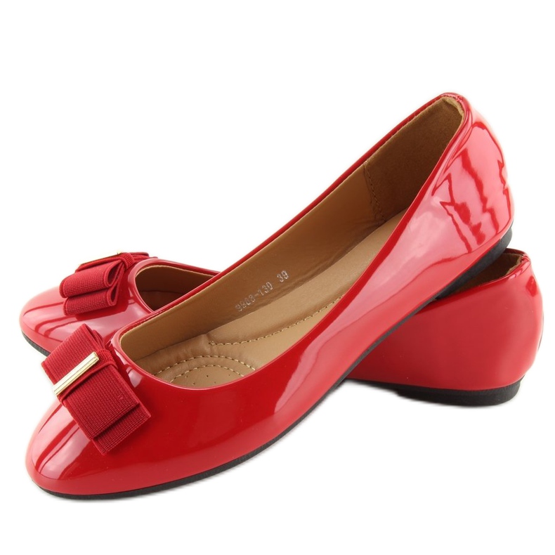 Rote Damenballerinas 9988-130 Rot 2