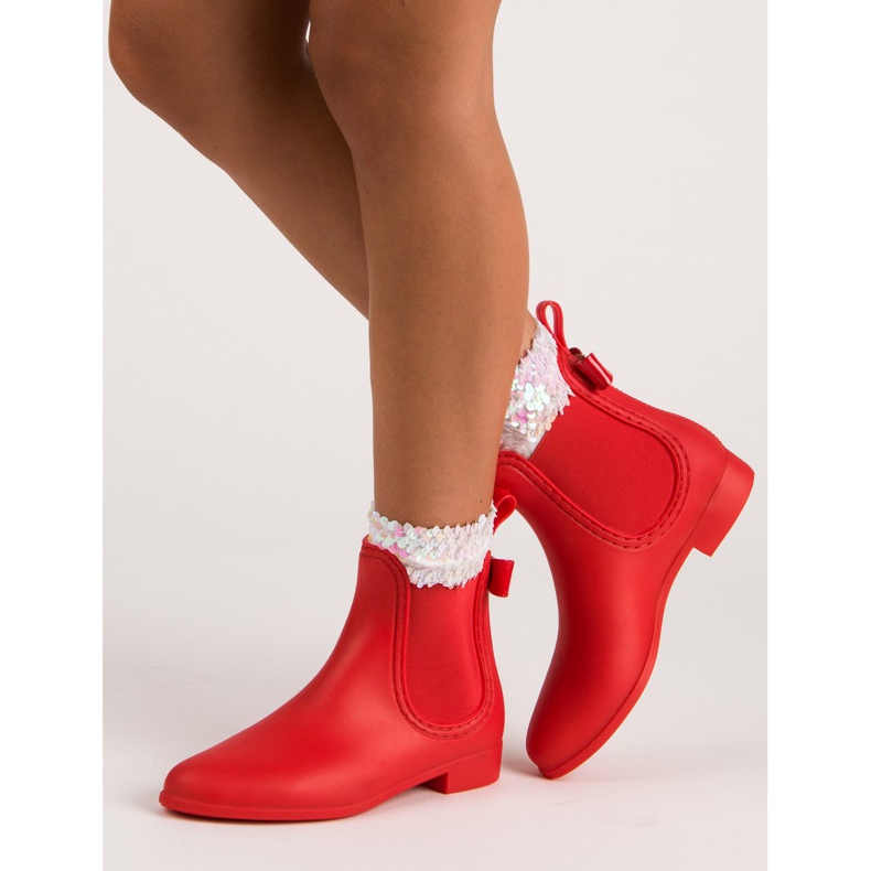 Vices Lastergaloschen für Frauen rot 1