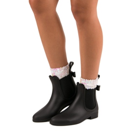 Vices Lastergaloschen für Frauen schwarz 1