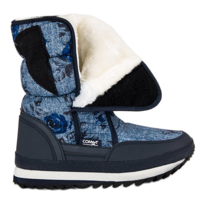 Schneeschuhe für den Winter blau navy blau 1