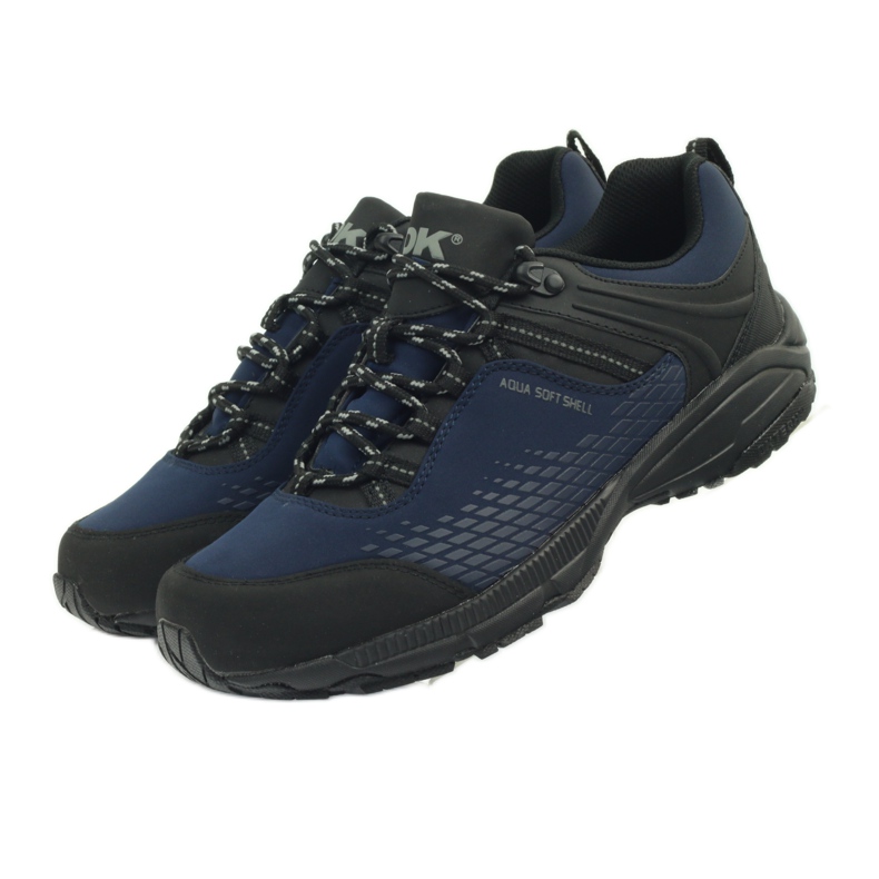 Sport-Trekking-Softshell DK 19503 schwarz marineblau 5
