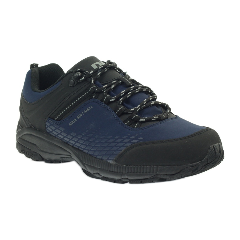 Sport-Trekking-Softshell DK 19503 schwarz navy blau 2