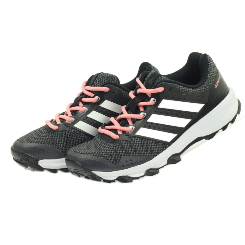 Laufschuhe adidas Duramo 7 Trail W schwarz rosa grau 4