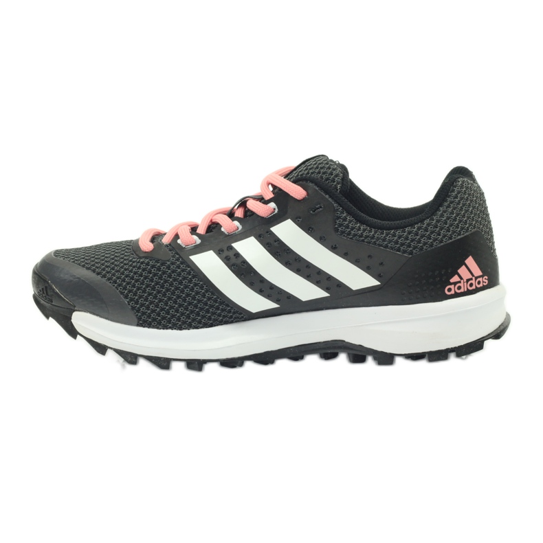 Laufschuhe adidas Duramo 7 Trail W schwarz rosa grau 2