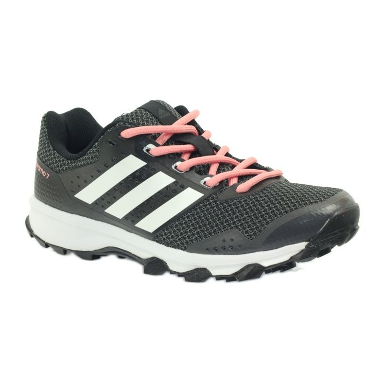 Laufschuhe adidas Duramo 7 Trail W schwarz rosa grau 1