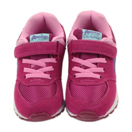 American Club Amerikanische ADI Sportschuhe für Kinder 15110 rosa 4