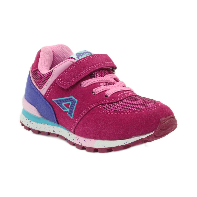 American Club Amerikanische ADI Sportschuhe für Kinder 15110 rosa 1