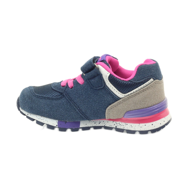 American Club American ADI Kindersportschuhe 15110 BM45976 rosa marineblau 3