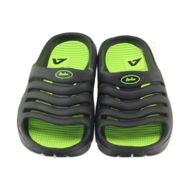 American Club Amerikanische Kinderpoolschuhe Hausschuhe schwarz 4