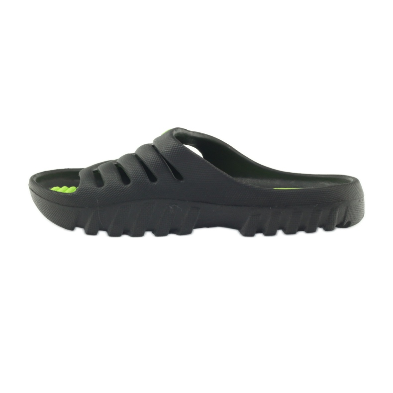 American Club Amerikanische Kinderpoolschuhe Hausschuhe schwarz 2