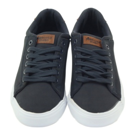American Club Amerikanische Turnschuhe Turnschuhe Herrenschuhe braun marineblau 4