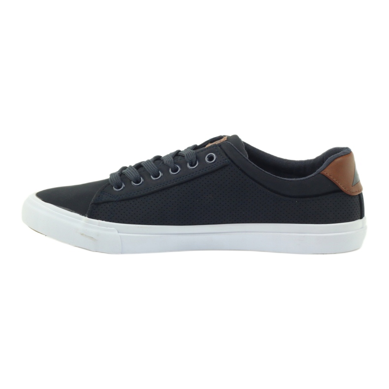American Club Amerikanische Turnschuhe Turnschuhe Herrenschuhe braun marineblau 2
